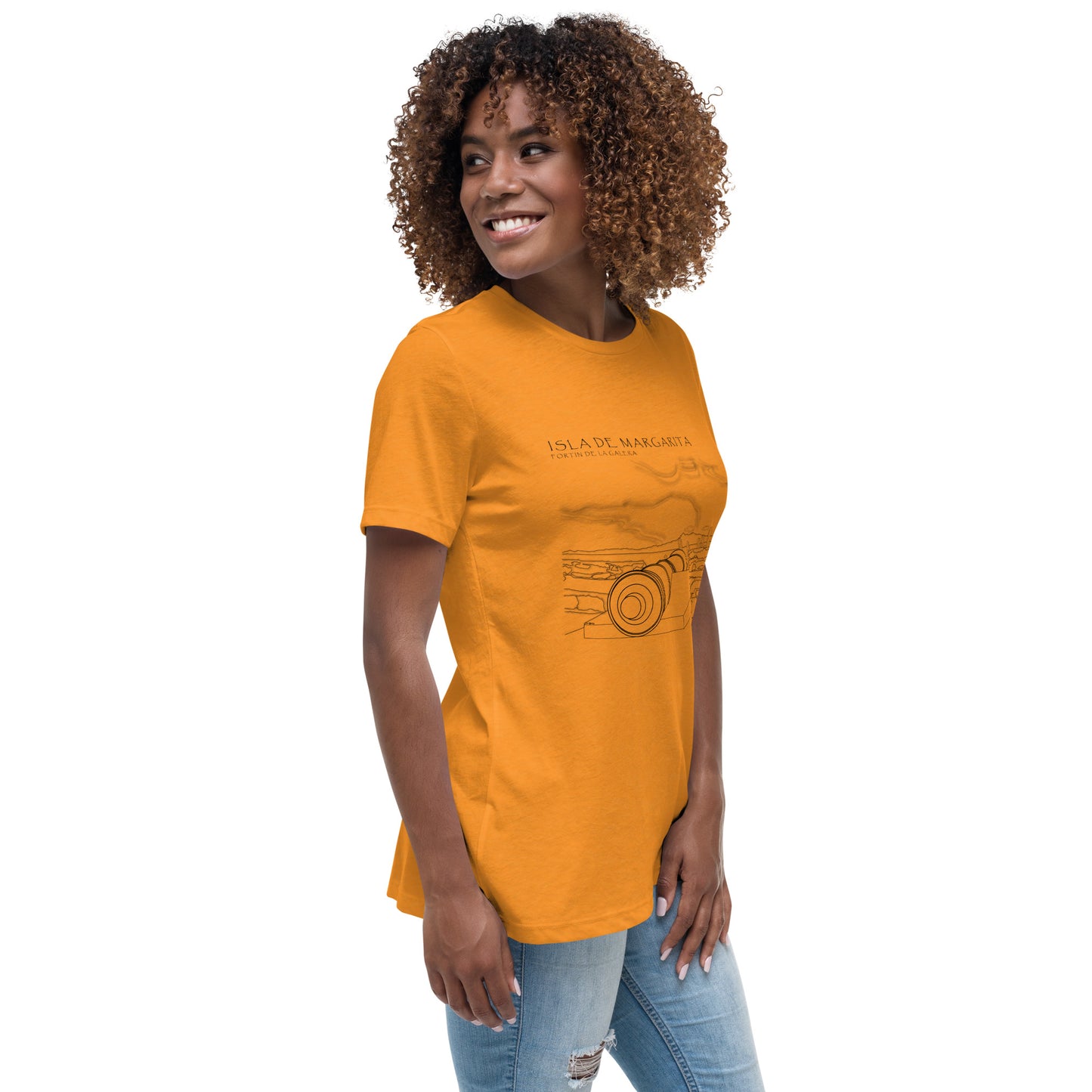 ISLA DE MARGARITA Fortin de la Galera Women's Relaxed T-Shirt