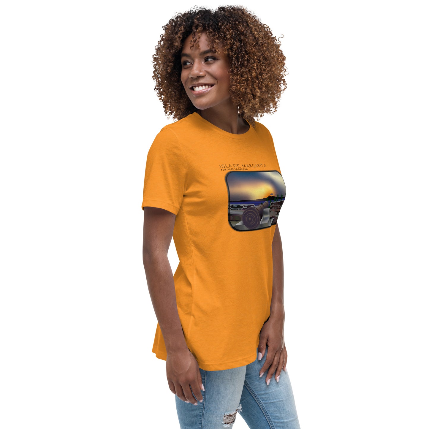 Isla de Margarita Fortin de la Galera Women's Relaxed T-Shirt