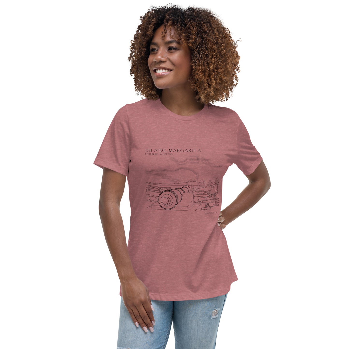 ISLA DE MARGARITA Fortin de la Galera Women's Relaxed T-Shirt