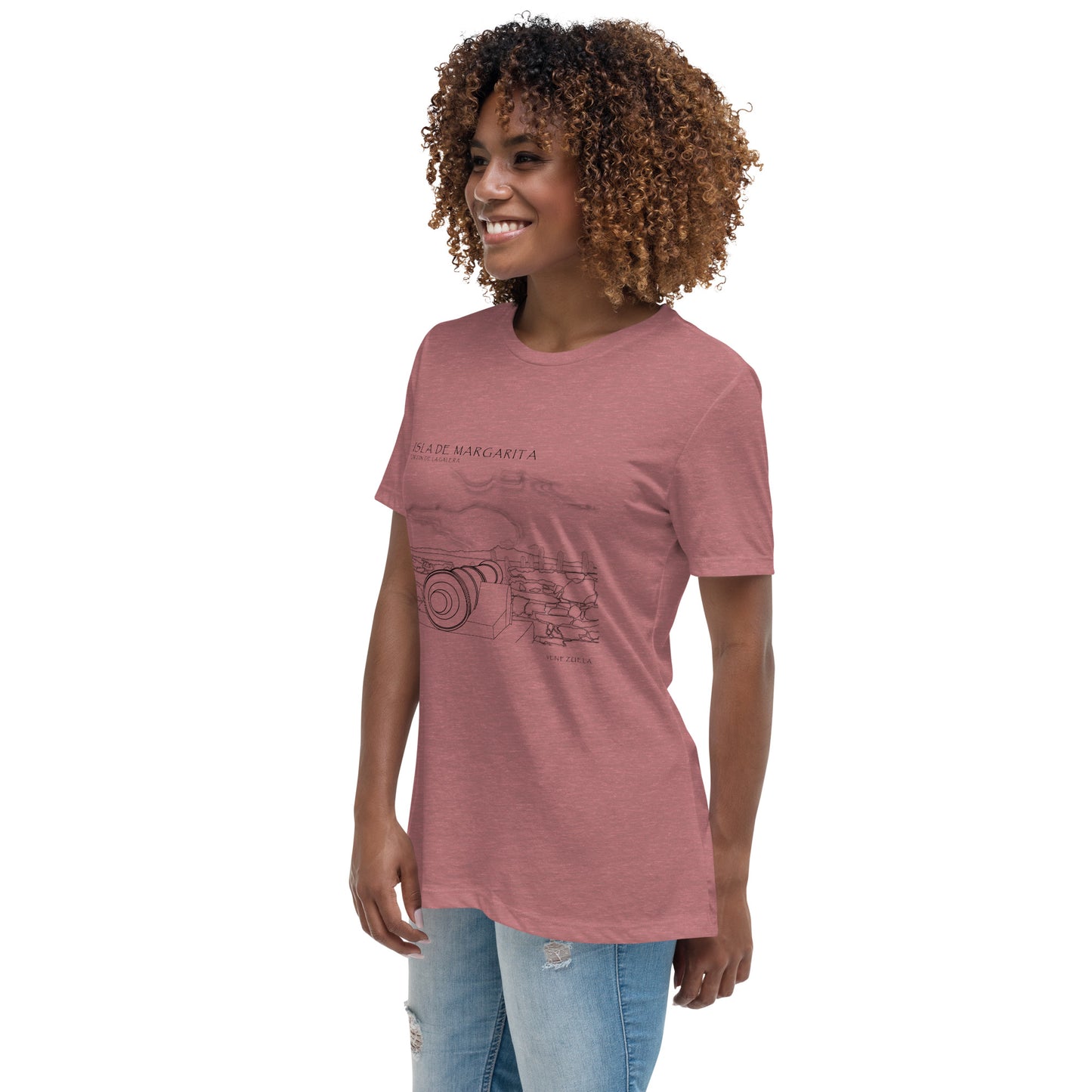 ISLA DE MARGARITA Fortin de la Galera Women's Relaxed T-Shirt