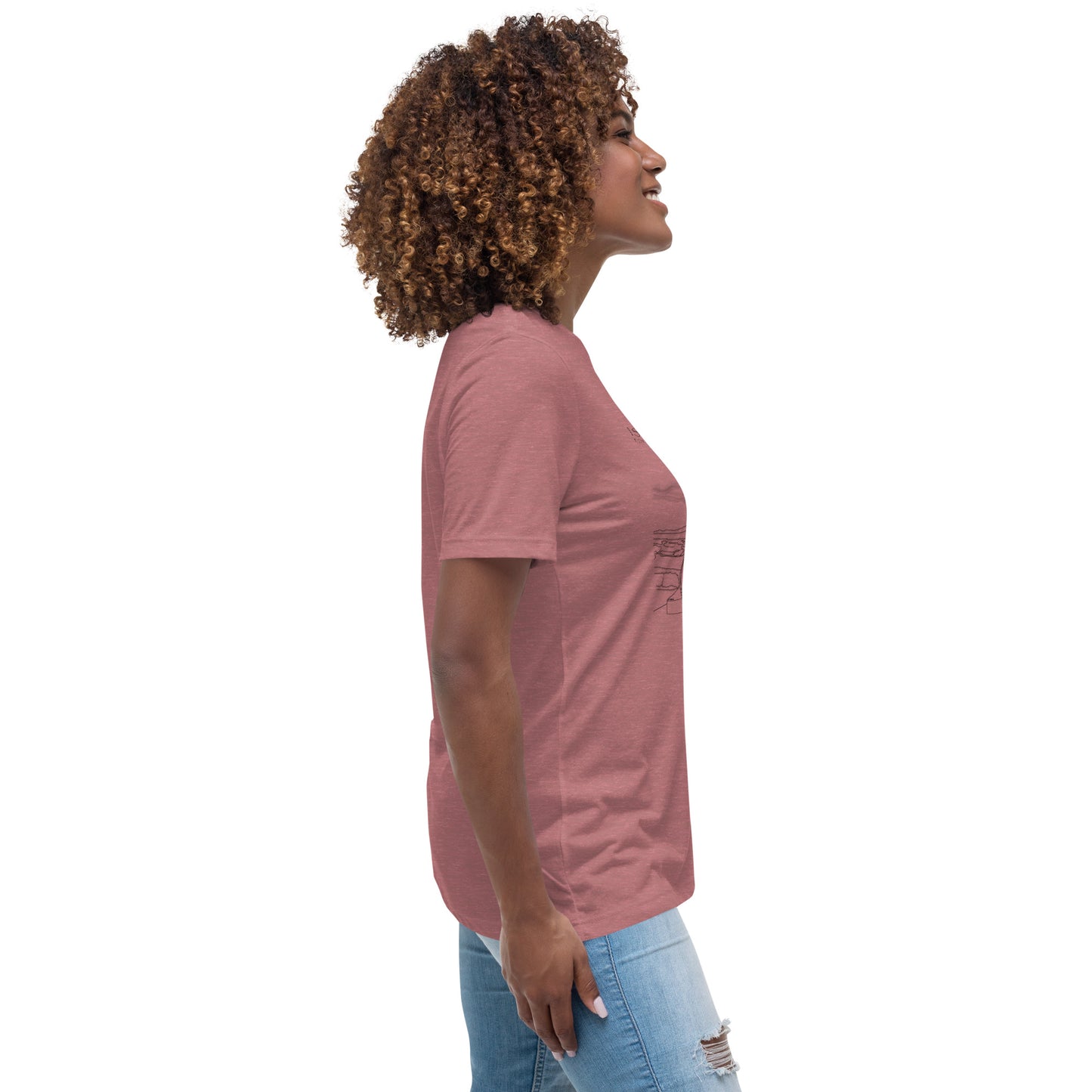 ISLA DE MARGARITA Fortin de la Galera Women's Relaxed T-Shirt