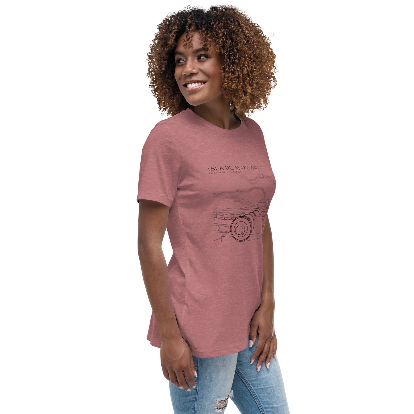 ISLA DE MARGARITA Fortin de la Galera Women's Relaxed T-Shirt