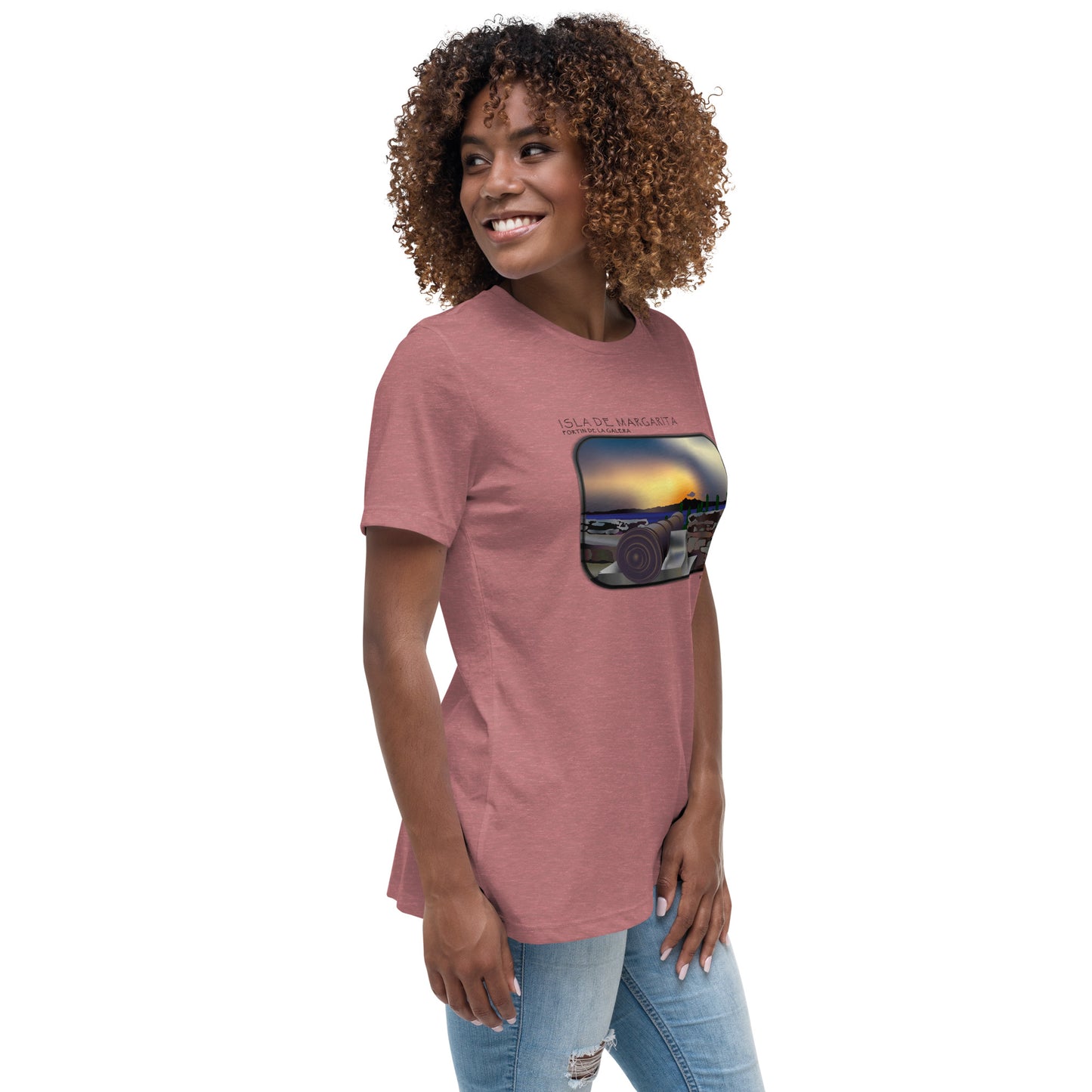 Isla de Margarita Fortin de la Galera Women's Relaxed T-Shirt