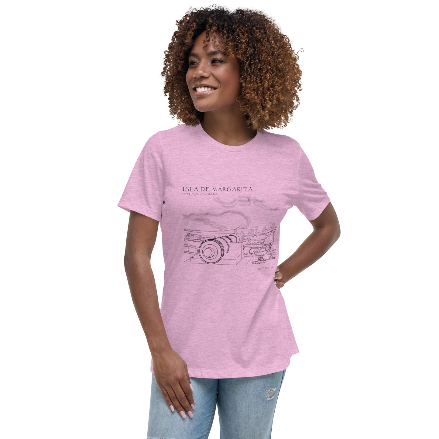 ISLA DE MARGARITA Fortin de la Galera Women's Relaxed T-Shirt