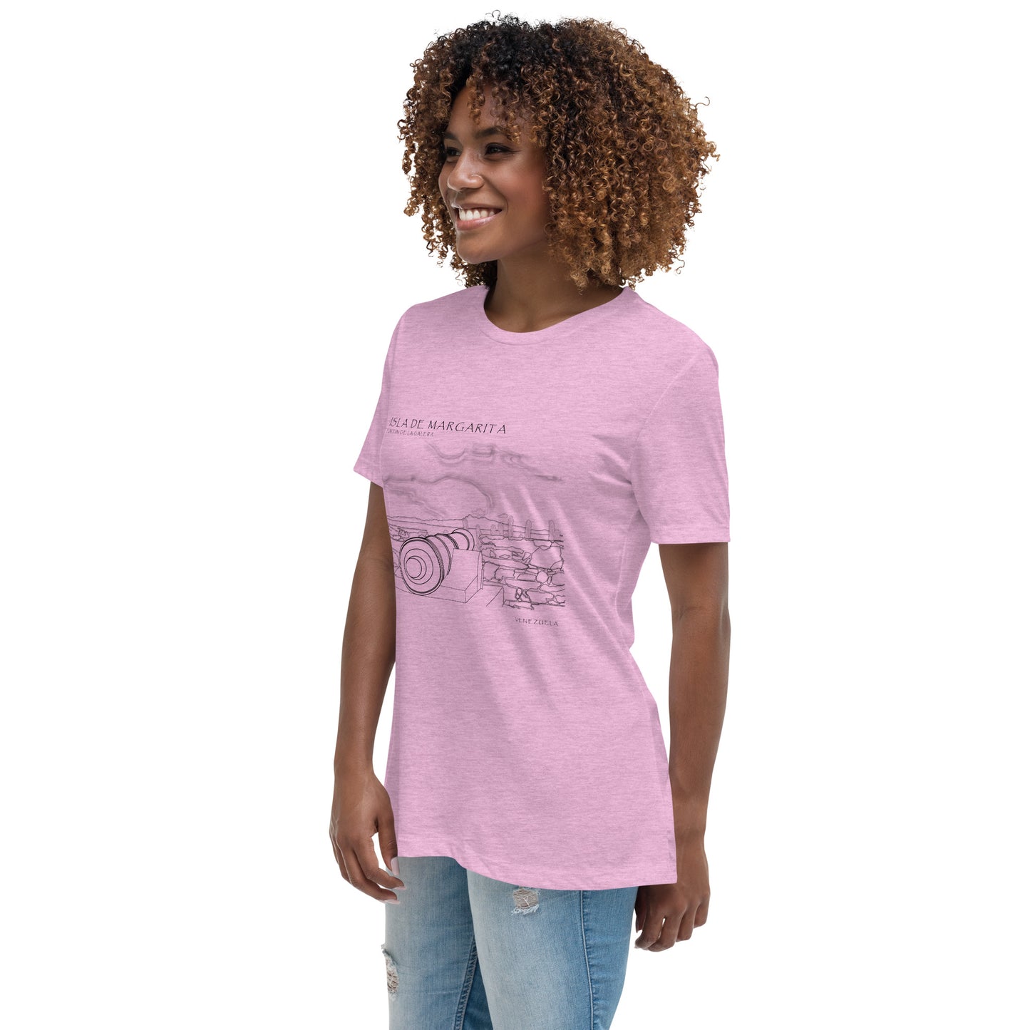 ISLA DE MARGARITA Fortin de la Galera Women's Relaxed T-Shirt