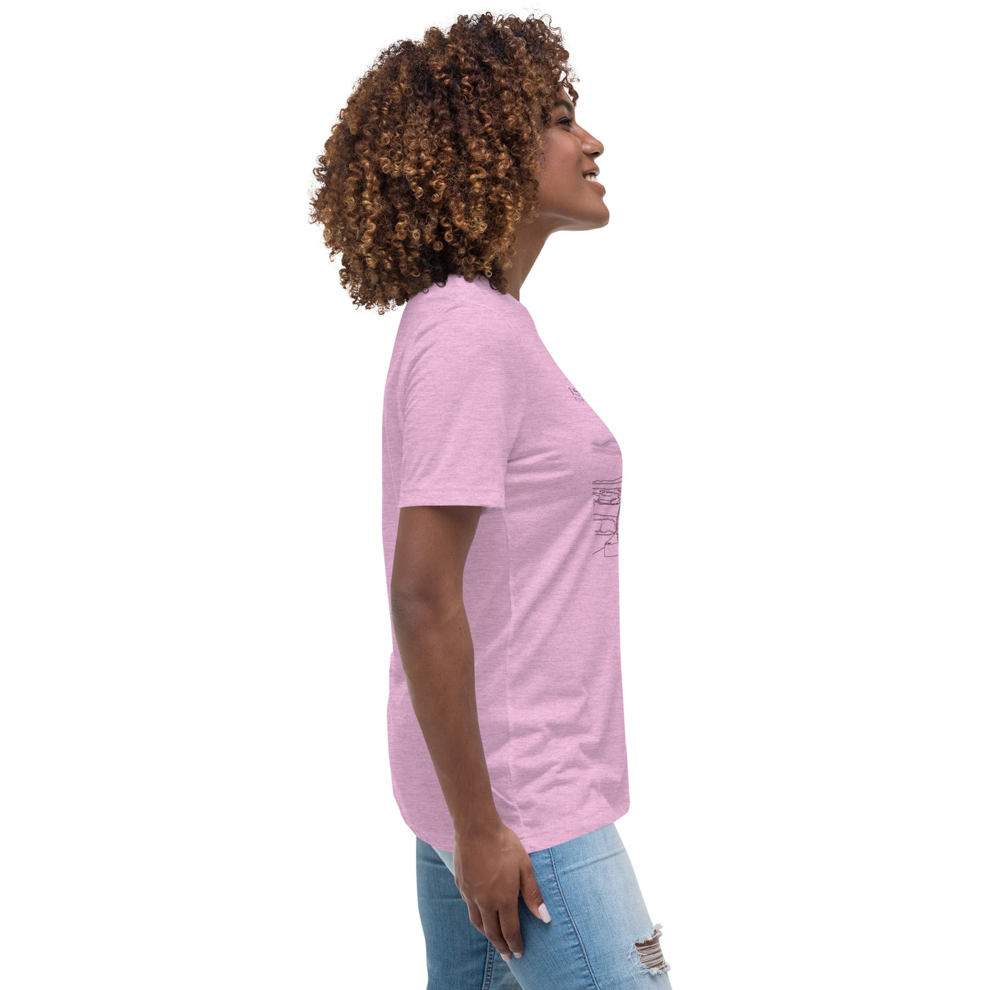 ISLA DE MARGARITA Fortin de la Galera Women's Relaxed T-Shirt