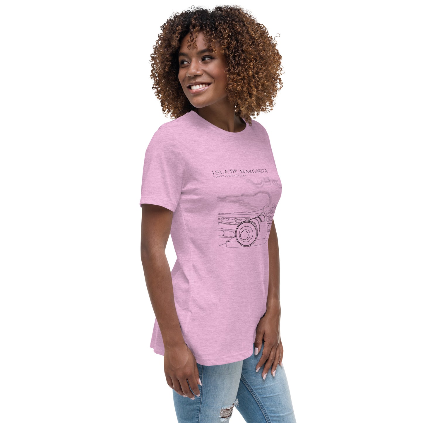 ISLA DE MARGARITA Fortin de la Galera Women's Relaxed T-Shirt