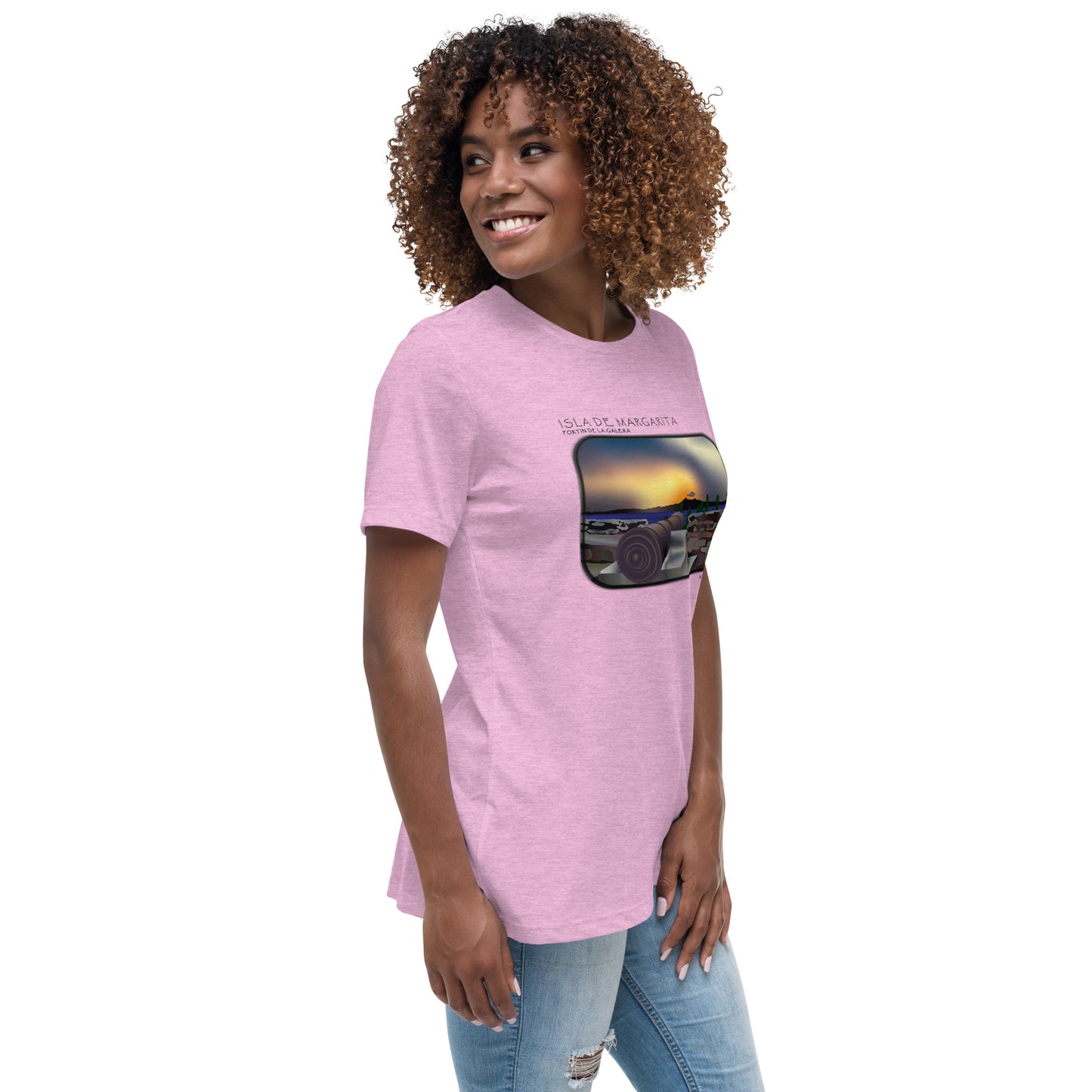 Isla de Margarita Fortin de la Galera Women's Relaxed T-Shirt
