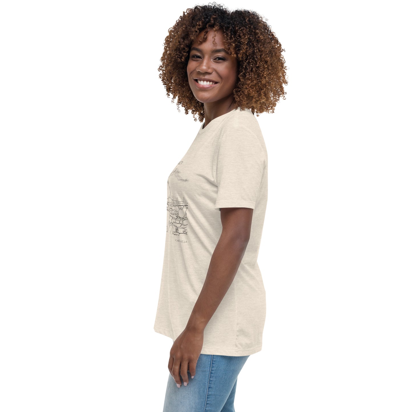 ISLA DE MARGARITA Fortin de la Galera Women's Relaxed T-Shirt