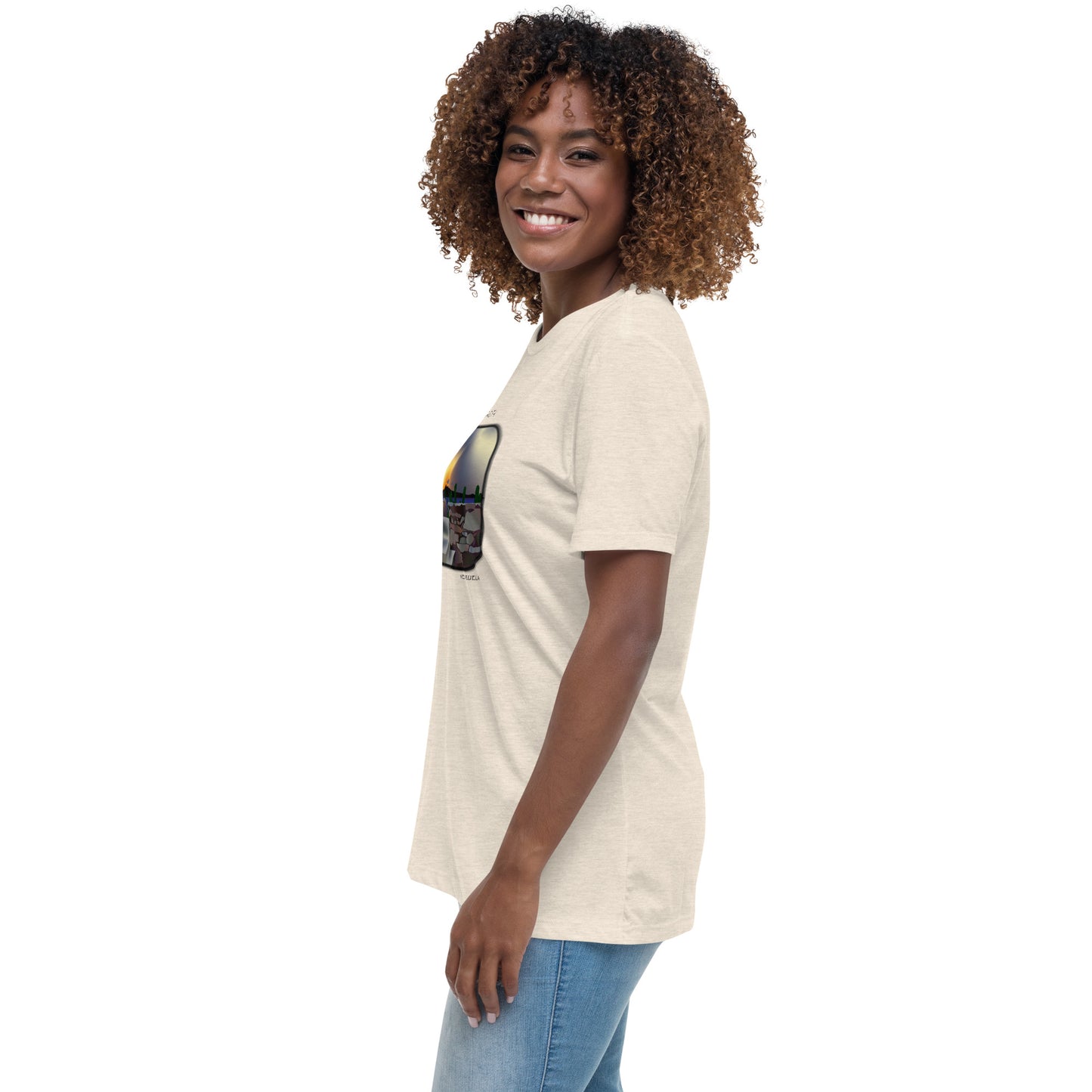 Isla de Margarita Fortin de la Galera Women's Relaxed T-Shirt