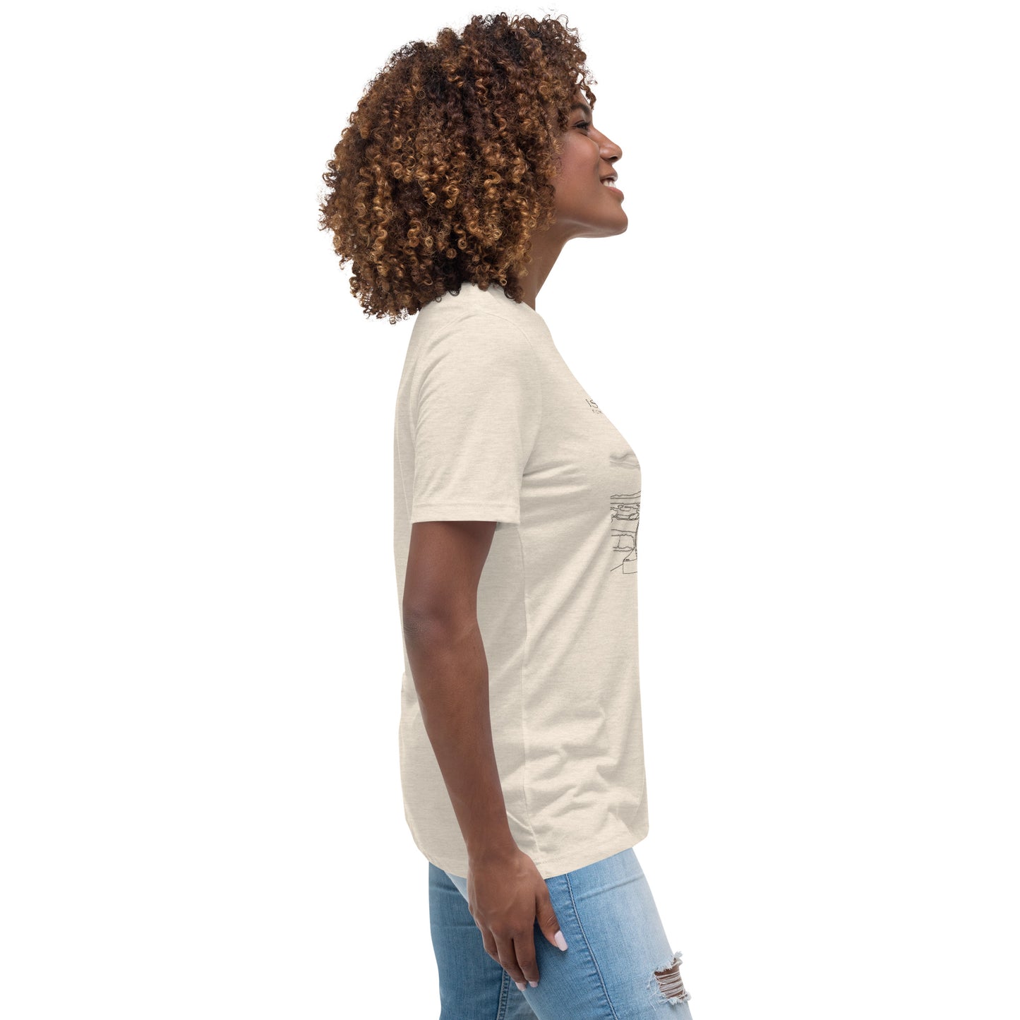 ISLA DE MARGARITA Fortin de la Galera Women's Relaxed T-Shirt