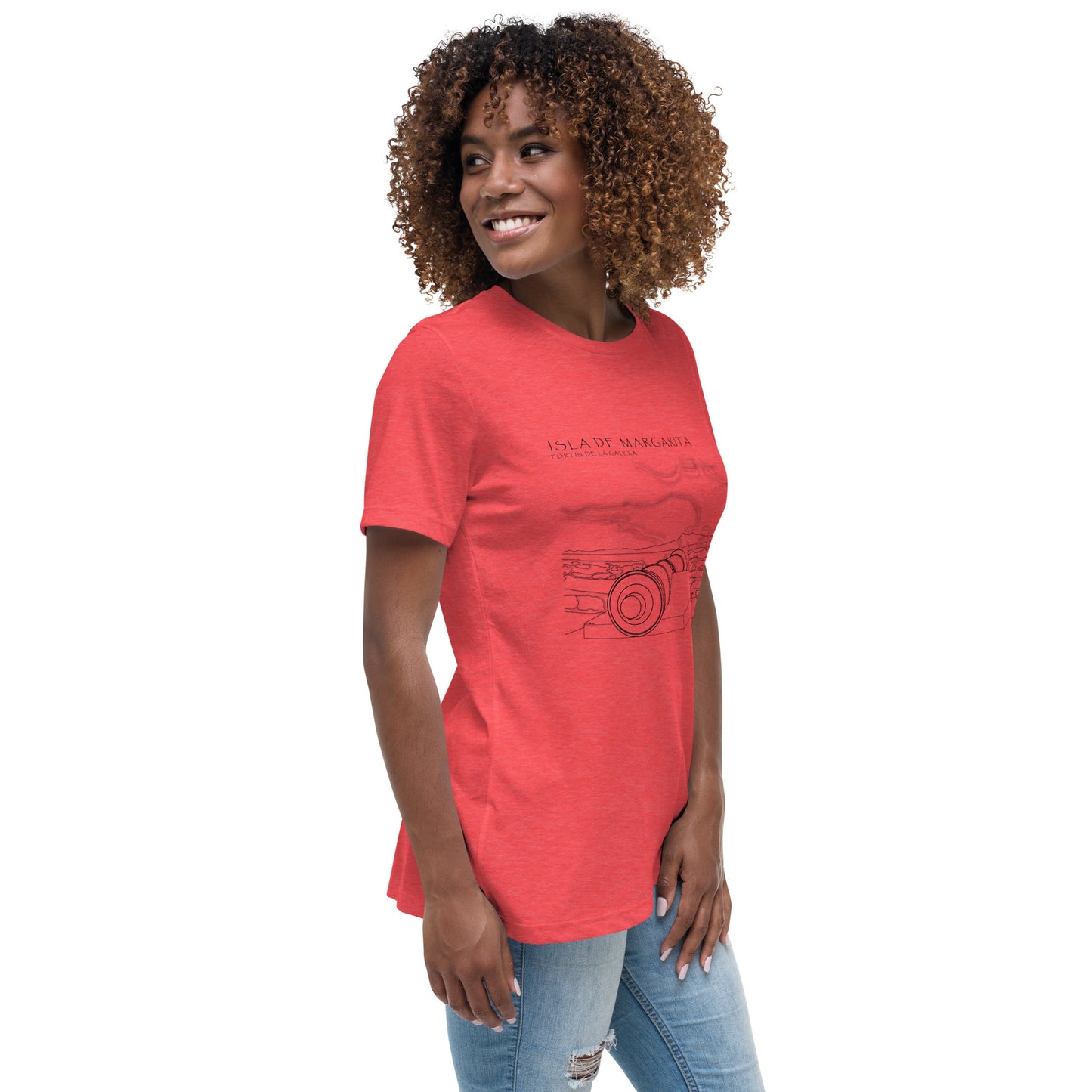ISLA DE MARGARITA Fortin de la Galera Women's Relaxed T-Shirt