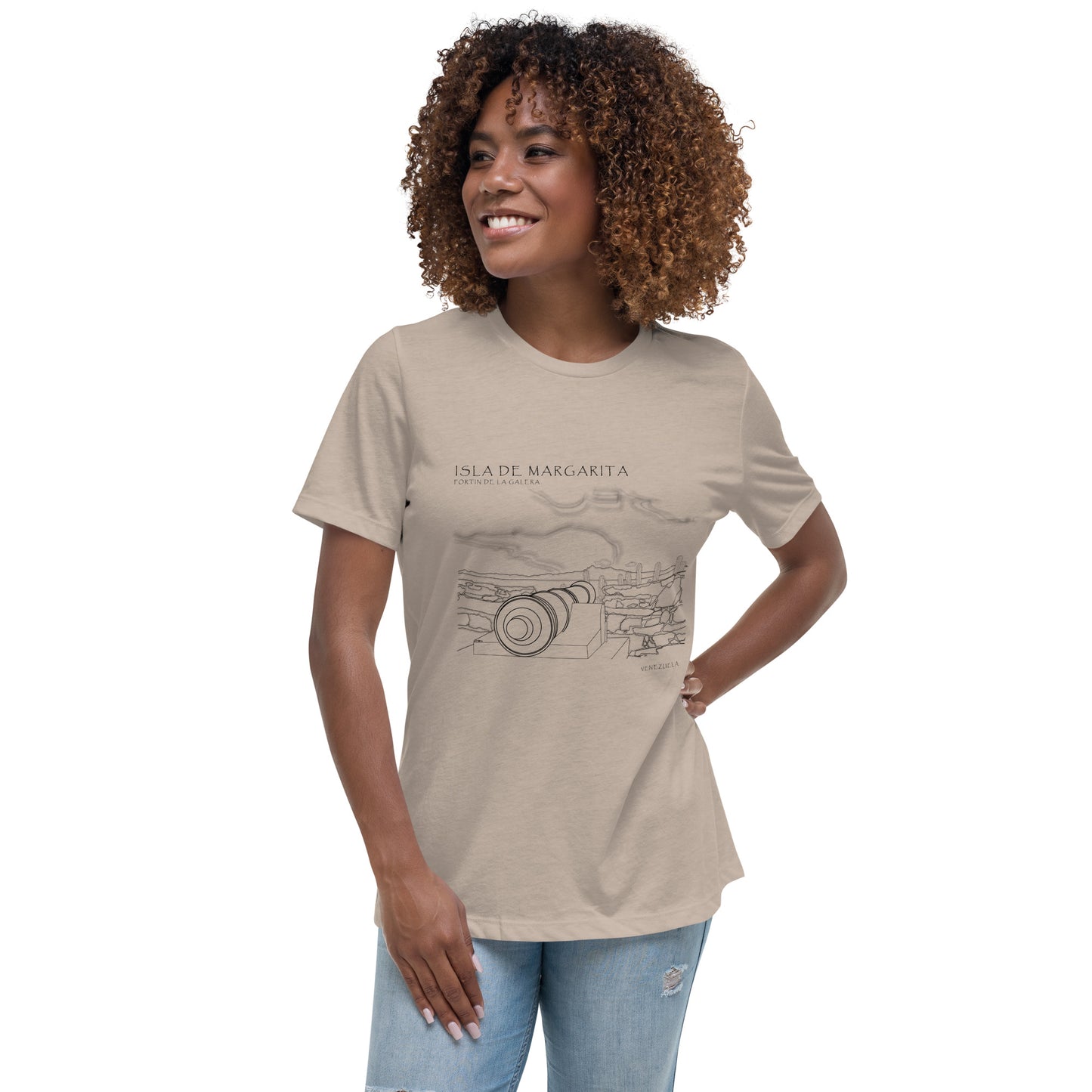 ISLA DE MARGARITA Fortin de la Galera Women's Relaxed T-Shirt
