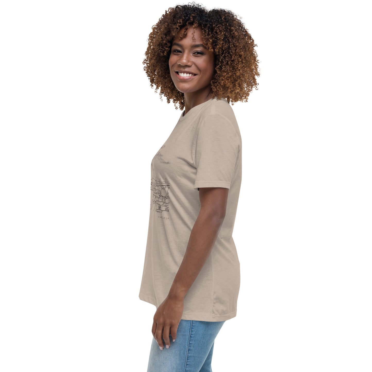 ISLA DE MARGARITA Fortin de la Galera Women's Relaxed T-Shirt