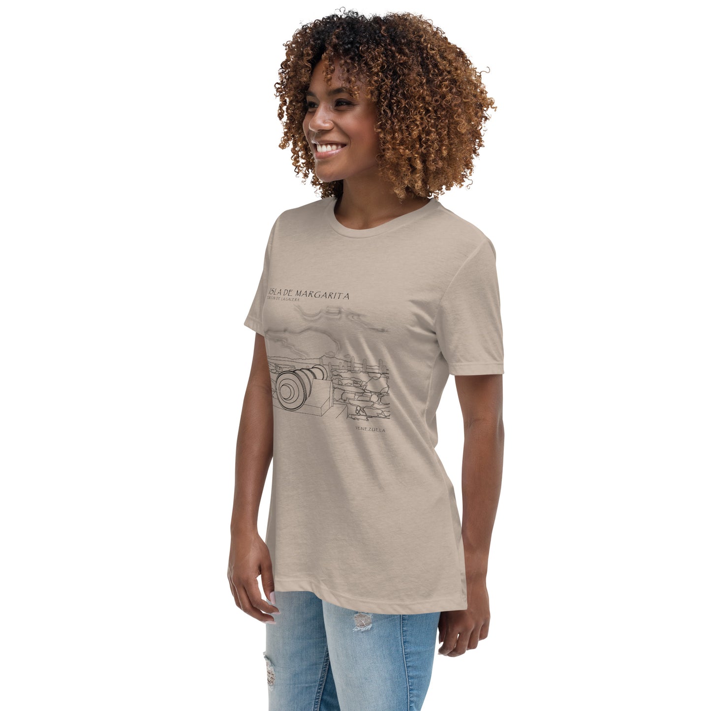 ISLA DE MARGARITA Fortin de la Galera Women's Relaxed T-Shirt