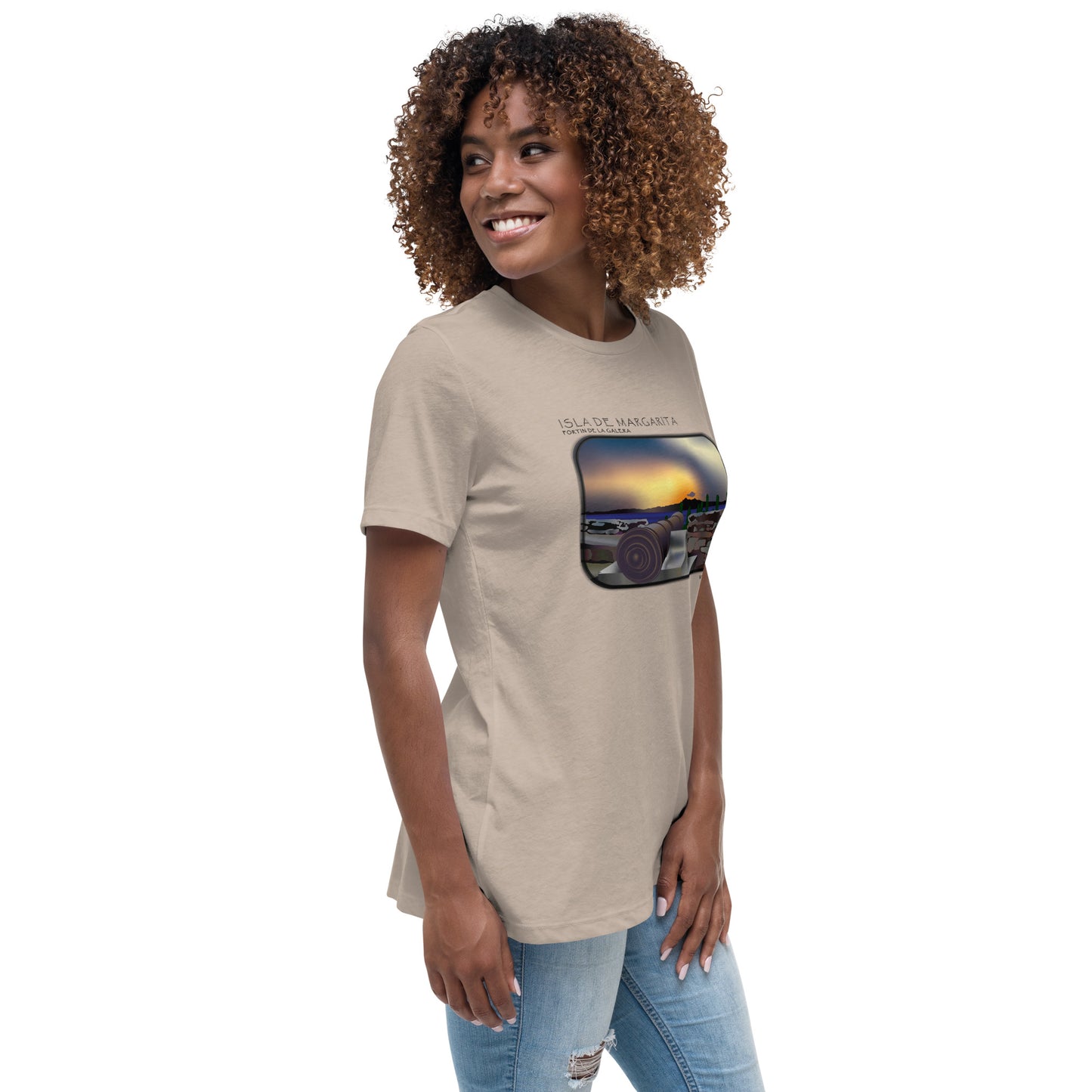 Isla de Margarita Fortin de la Galera Women's Relaxed T-Shirt