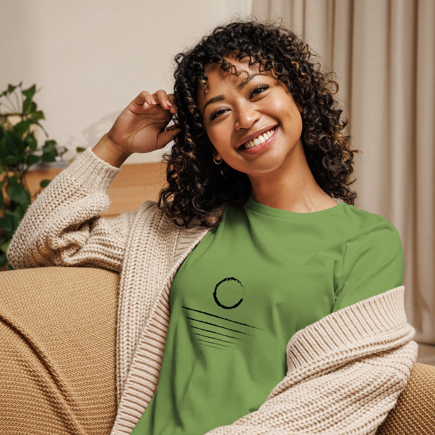 Camiseta holgada de mujer Twilight Dark