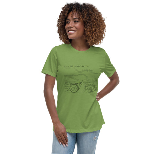 ISLA DE MARGARITA Fortin de la Galera Women's Relaxed T-Shirt