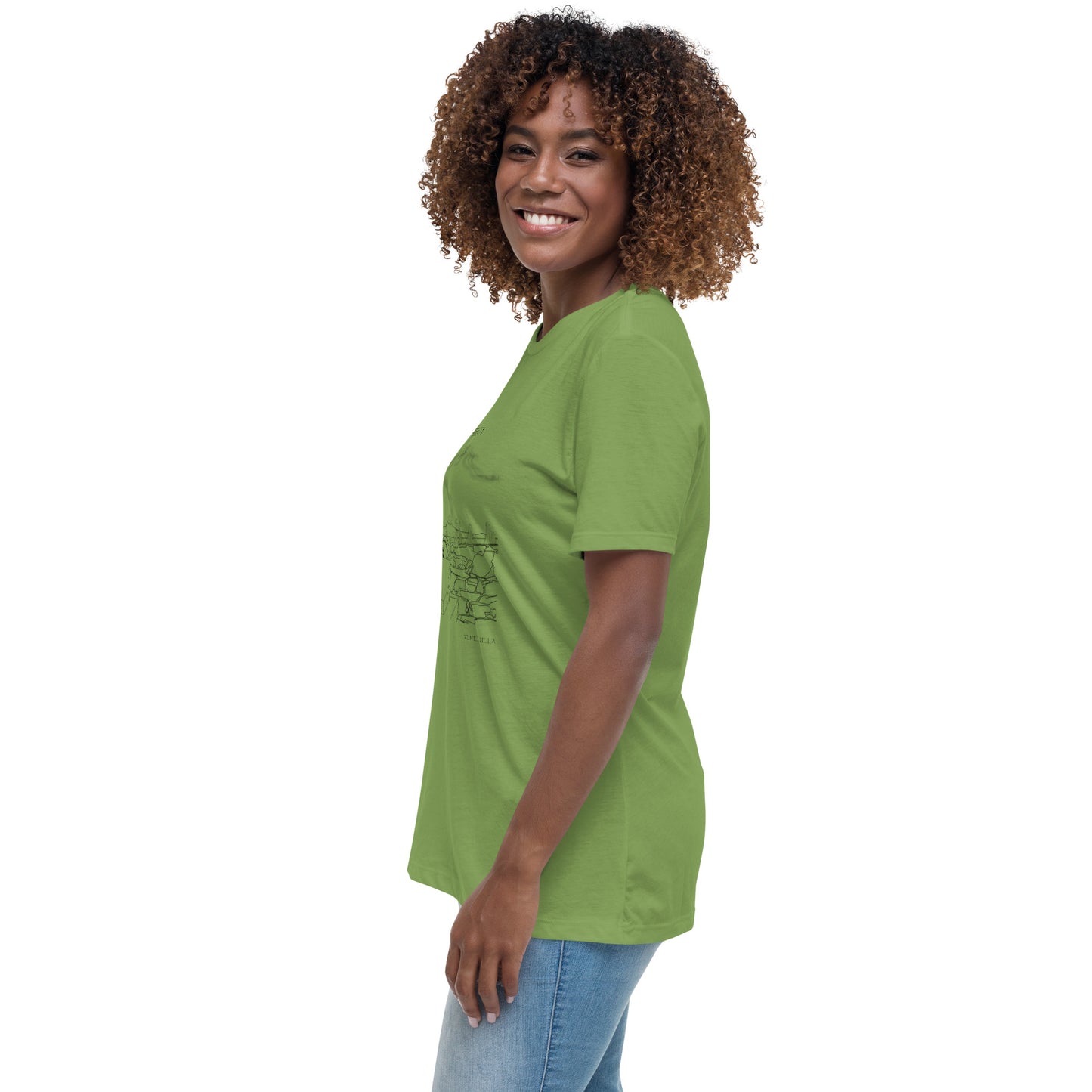 ISLA DE MARGARITA Fortin de la Galera Women's Relaxed T-Shirt