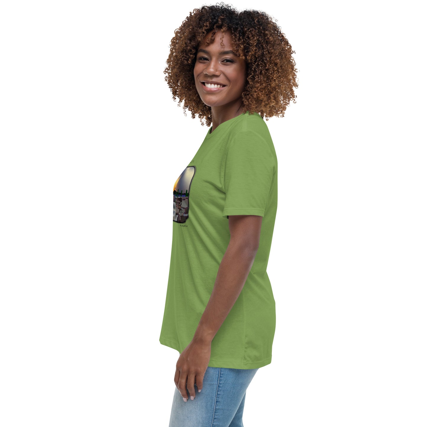 Isla de Margarita Fortin de la Galera Women's Relaxed T-Shirt