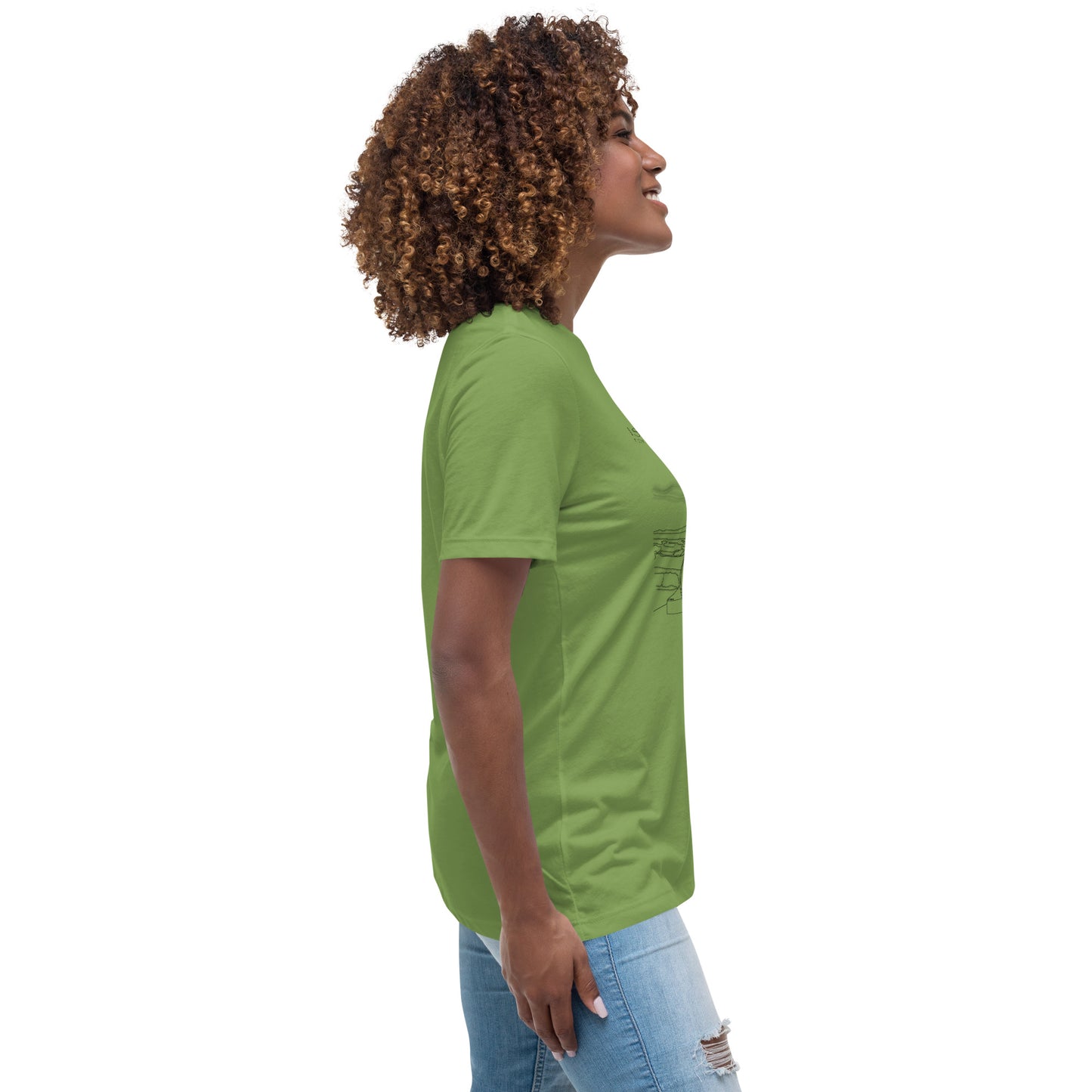 ISLA DE MARGARITA Fortin de la Galera Women's Relaxed T-Shirt
