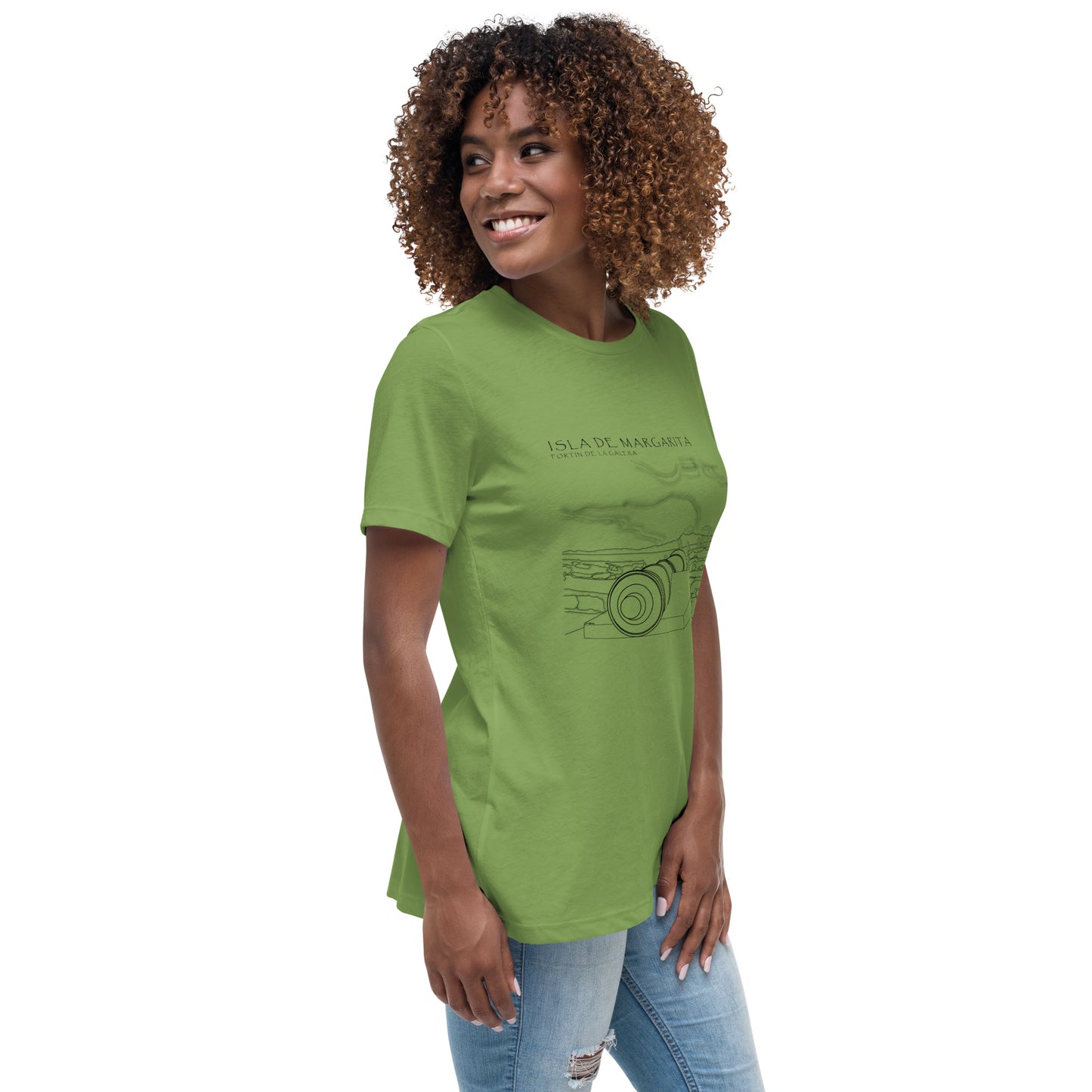 ISLA DE MARGARITA Fortin de la Galera Women's Relaxed T-Shirt