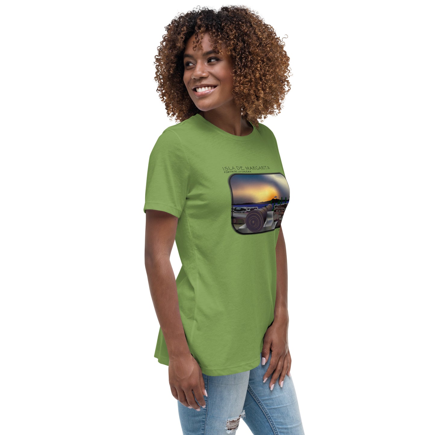 Isla de Margarita Fortin de la Galera Women's Relaxed T-Shirt