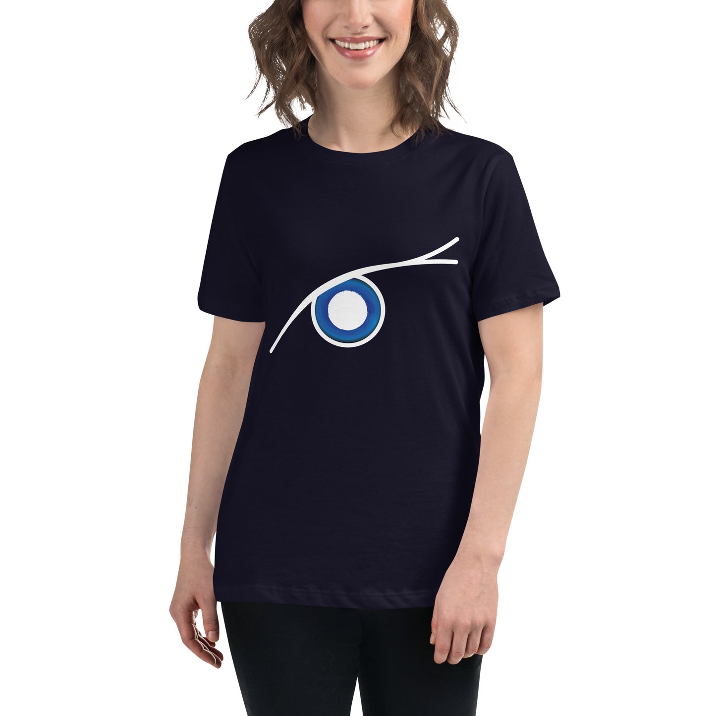Blue Eye Women's Loose T-Shirt