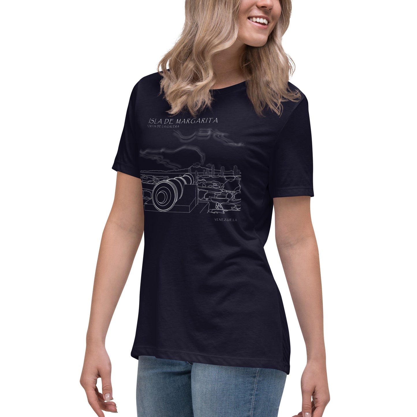 ISLA DE MARGARITA Fortin de la Galera Women's Relaxed T-Shirt