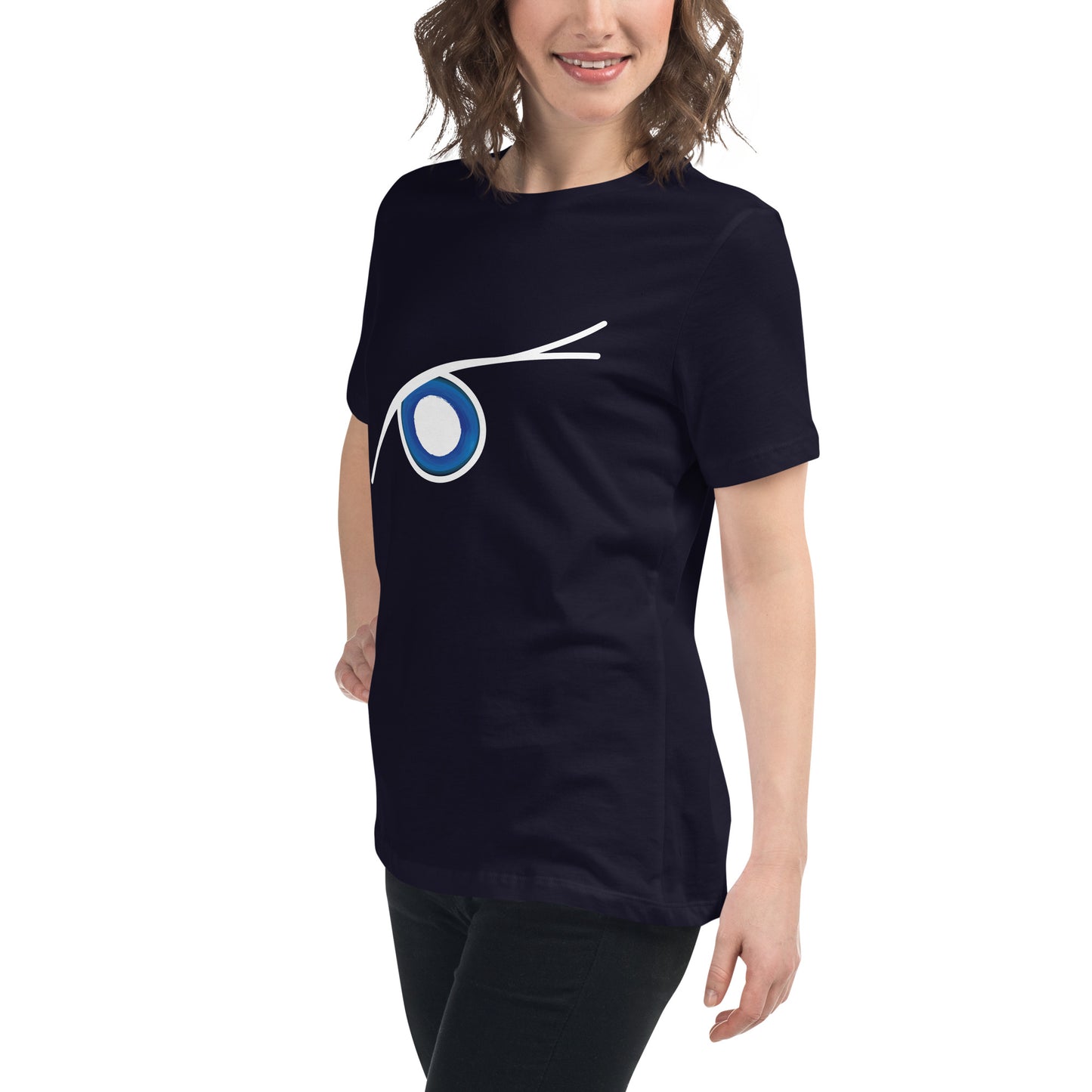 Blue Eye Women's Loose T-Shirt