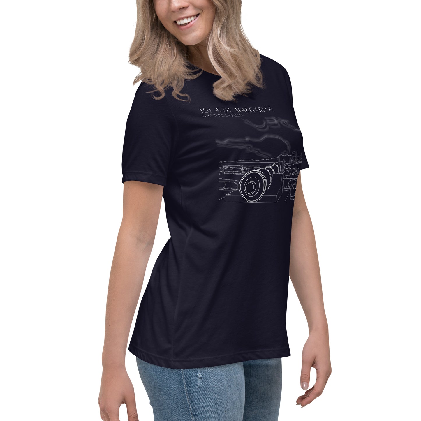 ISLA DE MARGARITA Fortin de la Galera Women's Relaxed T-Shirt