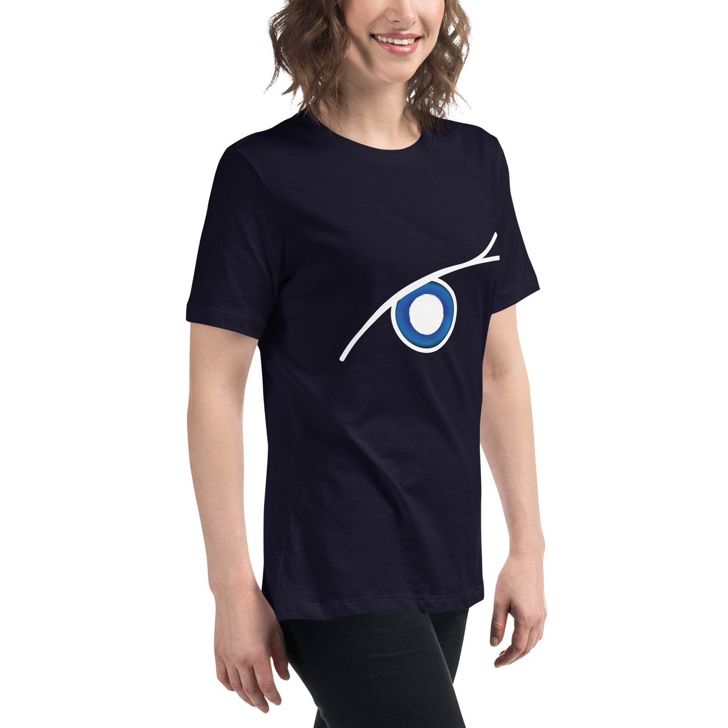 Blue Eye Women's Loose T-Shirt