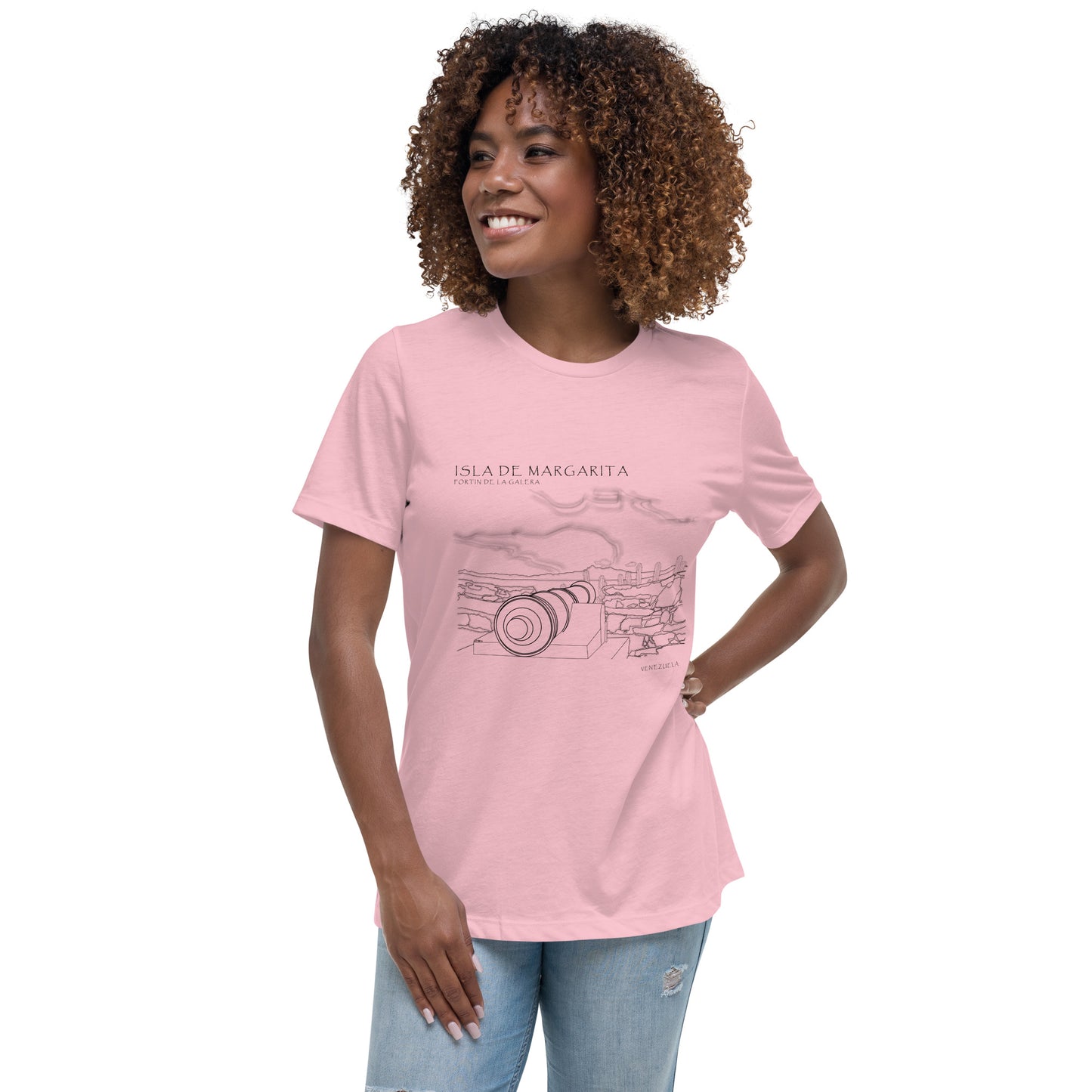 ISLA DE MARGARITA Fortin de la Galera Women's Relaxed T-Shirt
