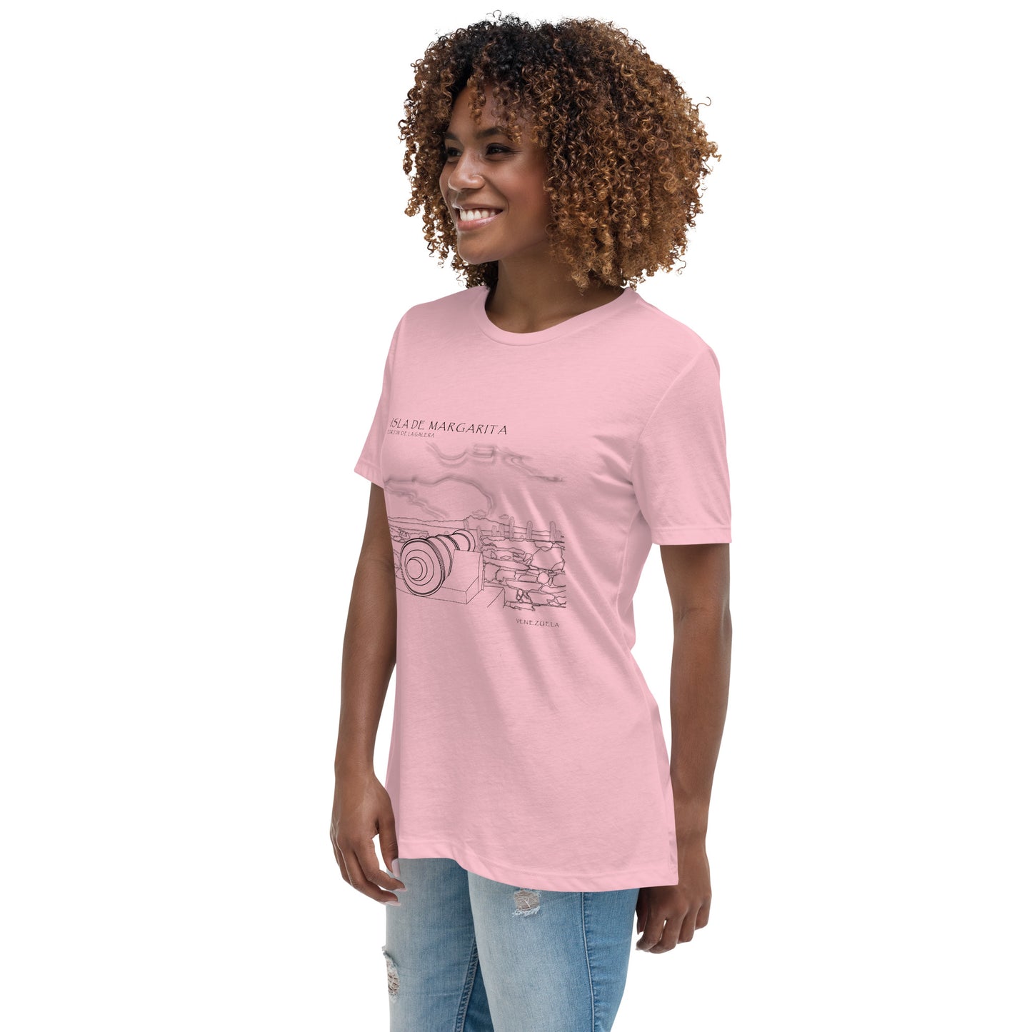 ISLA DE MARGARITA Fortin de la Galera Women's Relaxed T-Shirt