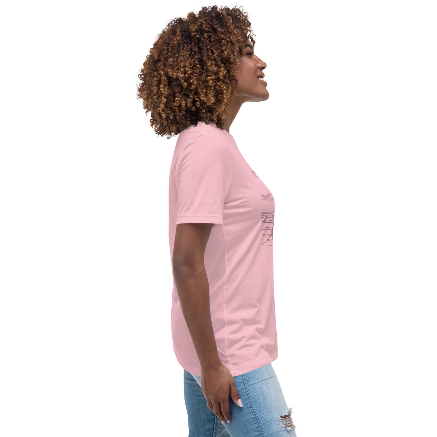 ISLA DE MARGARITA Fortin de la Galera Women's Relaxed T-Shirt