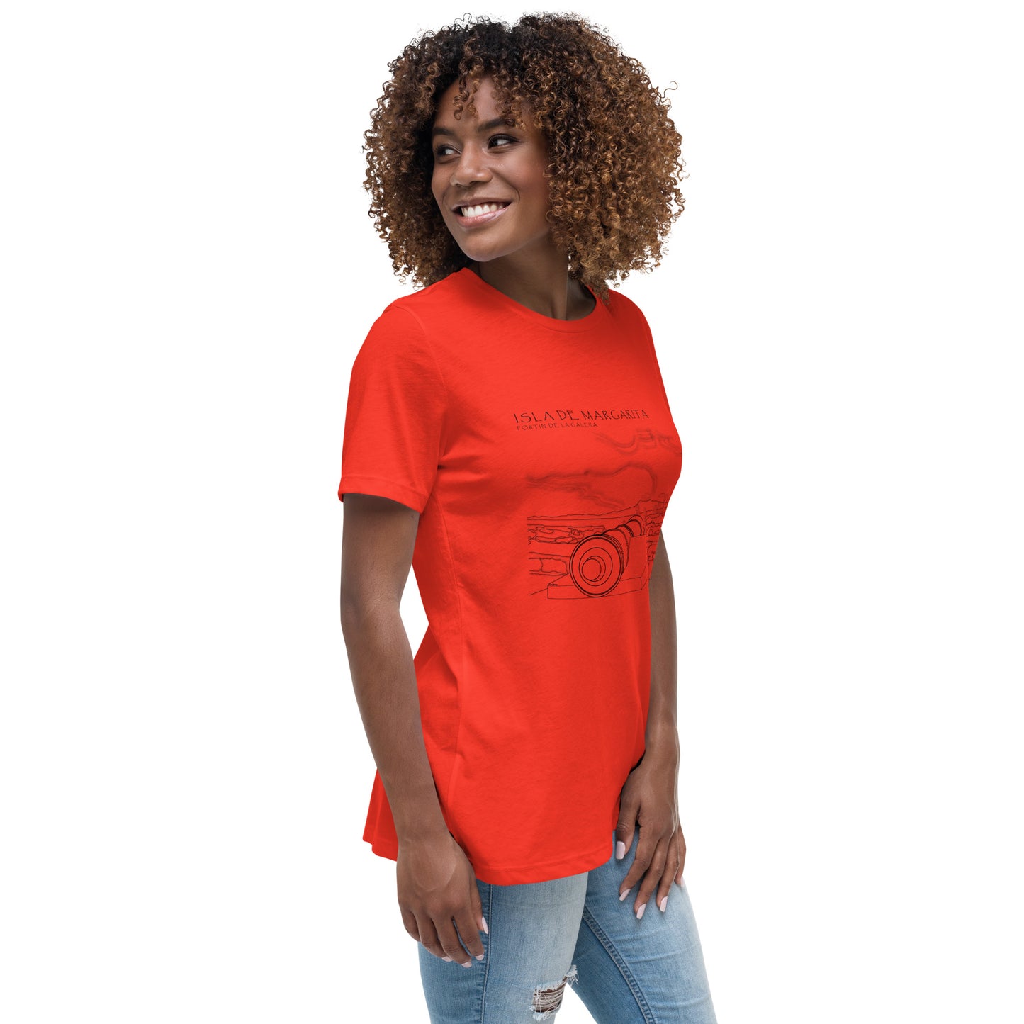 ISLA DE MARGARITA Fortin de la Galera Women's Relaxed T-Shirt