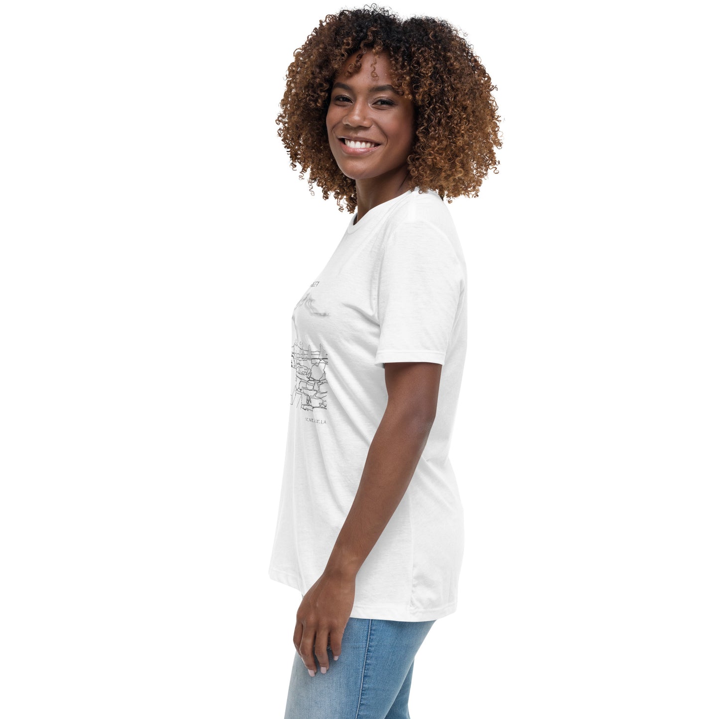 ISLA DE MARGARITA Fortin de la Galera Women's Relaxed T-Shirt