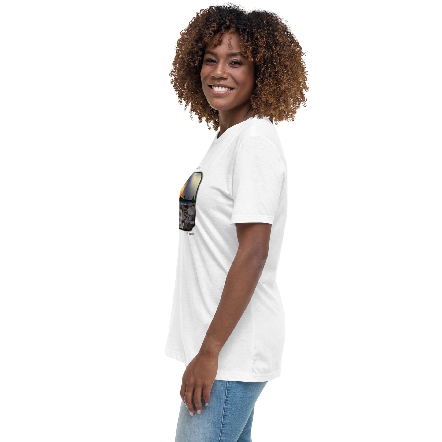 Isla de Margarita Fortin de la Galera Women's Relaxed T-Shirt