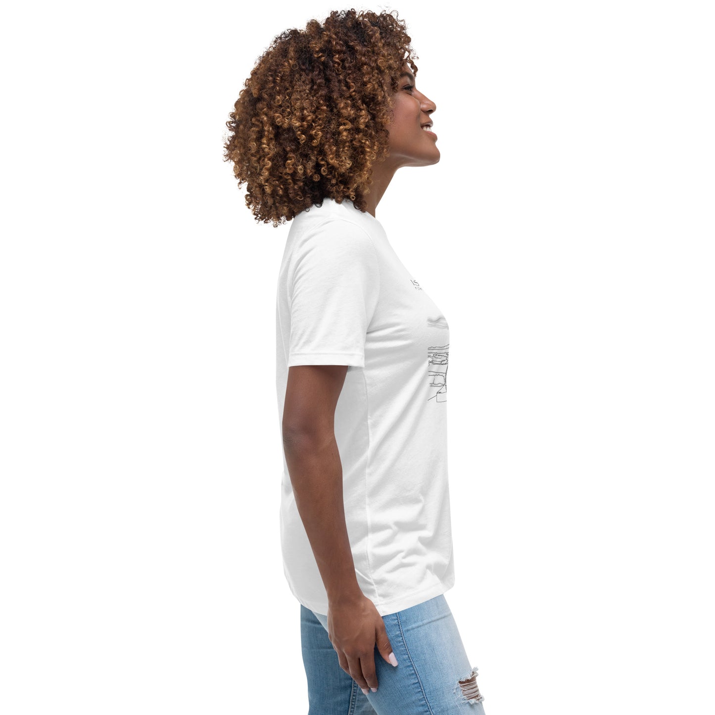 ISLA DE MARGARITA Fortin de la Galera Women's Relaxed T-Shirt