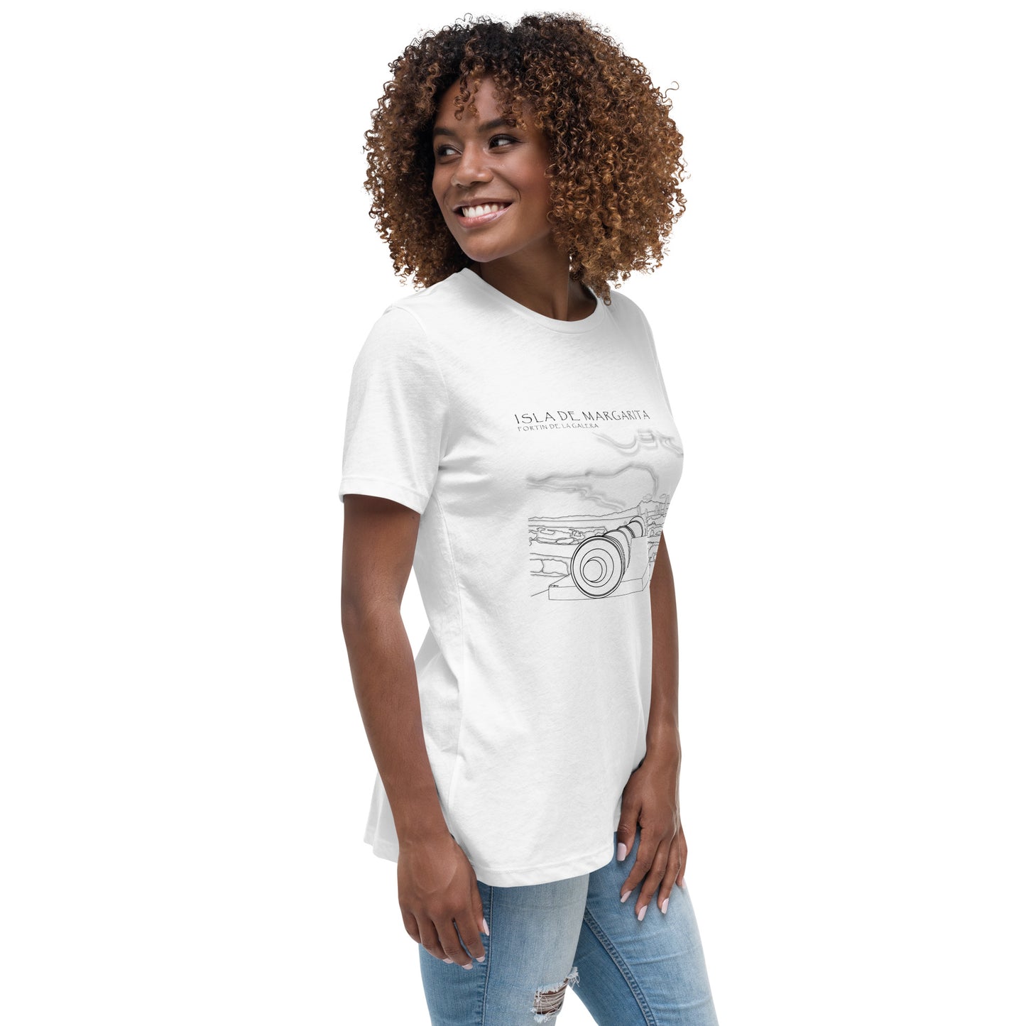 ISLA DE MARGARITA Fortin de la Galera Women's Relaxed T-Shirt