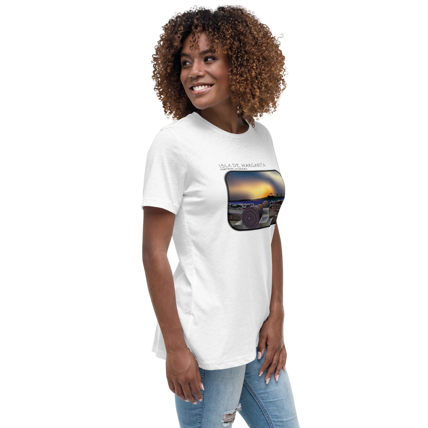 Isla de Margarita Fortin de la Galera Women's Relaxed T-Shirt
